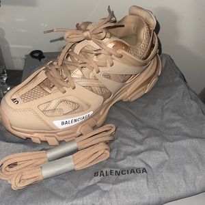 Tan Balenciaga Sneakers